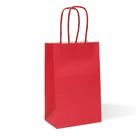 Sacos de presente IN-JOOYAA Kraft Paper Red 30 unidades, tamanho pequeno Sacos de presente IN-JOOYAA Kraft Paper Red 30 unidades, tamanho pequeno