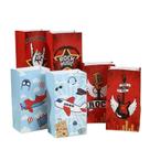 Sacos de presente Kraft Paper Rock Guitar & Airplane Print, pacote com 24