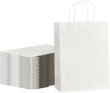 Sacos de presente METAPRINT, pacote de 100 papéis com alças 14,7x8,1x21cm