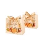 Sacos de presente Mini Pumpkin Fall 12, pacote de 14 x 6 x 12 cm com fita Sacos de presente Mini Pumpkin Fall 12, pacote de 14 x 6 x 12 cm com fita