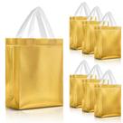 Sacos de presente Nush Nush Set 30 reutilizáveis em ouro 20x10x25 cm