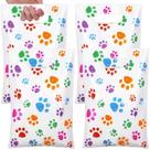 Sacos de presente Pasimy 100 unidades de plástico Dog Paw Pet Paw Puppy Sacos de presente Pasimy 100 unidades de plástico Dog Paw Pet Paw Puppy