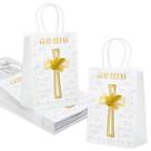 Sacos de presente Perkoop First Communion, pacote com 36 unidades para meninos e meninas