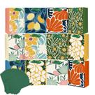 Sacos de presente qiqee Clash Flowers, mini papel, 12 unidades com lenço Sacos de presente qiqee Clash Flowers, mini papel, 12 unidades com lenço