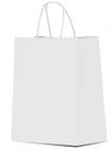 Sacos de presente Qutuus White Paper 25 peças 20x11,5x25 cm com alças