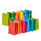 Sacos de presente RACETOP, pacote com 32, papel pequeno com alças 14,7 x 8,1 x 21 cm