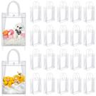 Sacos de presente Saintrygo em PVC transparente com alças 23x17x7cm (100 unidades)