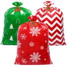 Sacos de presente Sofier 3 peças Jumbo Christmas 91x112 cm Snowflake Sacos de presente Sofier 3 peças Jumbo Christmas 91x112 cm Snowflake