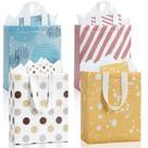 Sacos de Presente STYPOP Kit com 4 Unidades Médio 25x20x10 cm Reutilizáveis Sacos de Presente STYPOP Kit com 4 Unidades Médio 25x20x10 cm Reutilizáveis