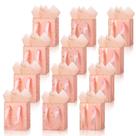 Sacos de presente Tenare Mini Saco de papel metálico de 12 unidades com lenço