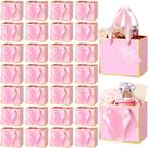 Sacos de presente Yeeqee Mini Metallic Foil 50 unidades com alças 10x12x6cm