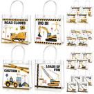 Sacos de presentes para festas de construção Aliceset, 20 unidades com alças Sacos de presentes para festas de construção Aliceset, 20 unidades com alças