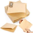Sacos de pretzel VGOODALL Double Open 200 unidades de papel pardo de 7 x 7 cm