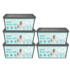 Sacos de recarga de baldes de fraldas compatíveis com Chariholis Genie Easy Roll