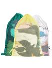 Sacos de roupa suja de malha Dalykate com alça de ombro ajustável, pacote com 3