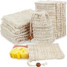 Sacos de sabonete Mesh Exfoliating Ycolama 50 100% natural de sisal