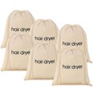 Sacos de secador de cabelo ERKXD 3 6 Pacote 8 para banheiro de viagem