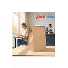 Sacos Kraft Delivery G 31x19x32cm Resistentes e Sustentáve