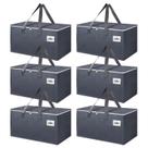 Sacos móveis Exquerece Exquerece Extra Large 93L 27x15x14cm 27kg, pacote com 6 Sacos móveis Exquerece Exquerece Extra Large 93L 27x15x14cm 27kg, pacote com 6
