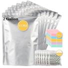 Sacos Mylar para armazenamento de alimentos de 2 galões (7,5 L) com absorvedores de oxigênio