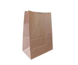 Sacos Papel Kraft Liso Para Delivery 23,5x13x31,5 C/ 50 Un.