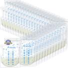 Sacos para Armazenamento de Leite Materno Sherr - 500 Unidades de 240ml com Bico de Limpeza