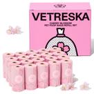Sacos para cocô de cachorro VETRESKA Cherry Blossom Scented 300 sacos Sacos para cocô de cachorro VETRESKA Cherry Blossom Scented 300 sacos