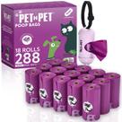 Sacos para Coleta de Fezes de Cachorro PET N PET com Aroma de Lavanda (288 Unidades) Sacos para Coleta de Fezes de Cachorro PET N PET com Aroma de Lavanda (288 Unidades)