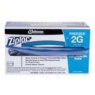 Sacos para congelamento de armazenamento de alimentos Ziploc, dois galões, 100 unidades