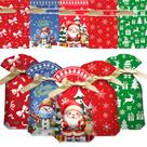Sacos para doces de Natal CHNBF 50 peças 15 x 23 x 6 cm Sacos para doces de Natal CHNBF 50 peças 15 x 23 x 6 cm