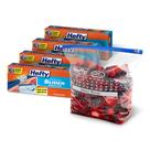 Sacos para freezer Hefty Calendar Slider 1 galão 100 sacos x4