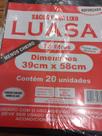 Sacos para lixo 30 l Luasa 10 pacote c/ 10 unindades