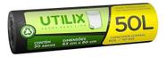 Sacos para Lixo 50l Utilix Preto 30un