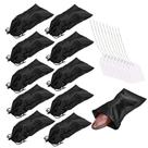 Sacos para Sapatos GONGKANGYUAN - 10 Unidades em Tecido de Cetim para Viagem Sacos para Sapatos GONGKANGYUAN - 10 Unidades em Tecido de Cetim para Viagem