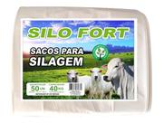 Sacos Para Silagem Branco 51x100 200 Micras C/50 Unidades