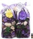 Sacos Potpourri Qingbei Rina com aroma de lavanda roxa 250mL x2