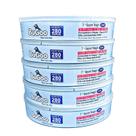 Sacos Refil para Lixeira de Fraldas Bugoo com Bloqueio de Odor em 7 Camadas - Kit com 5