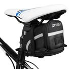 Saddle Bag BV Bicycle Strap-On com bolso refletivo e de malha Saddle Bag BV Bicycle Strap-On com bolso refletivo e de malha
