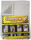 Safety Drop Cloth CoverGrip 240 ml, tela de 8 pés x 10 pés em branco