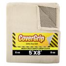 Safety Drop Cloth CoverGrip, tela de 237 ml, 1,52 m x 2,44 m