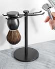 Safety Razor Stand pickpiff Black Heavy Duty Metal