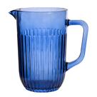 Safira Athena Blue Jarra com Alça em Vidro 1,3 litros