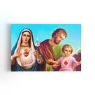 Sagrada Família Jesus Cristo Católico Quadro Canvas 60x40cm Sagrada Família Jesus Cristo Católico Quadro Canvas 60x40cm