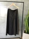 Saia anne midi recorte suede