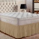 Saia Box Cama Casal e Queen com 1 Elástico Ajustável Babado 1 Peça Saia Box Cama Casal e Queen com 1 Elástico Ajustável Babado 1 Peça