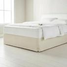 Saia Box Casal King Creme Matelassado Serve Para Cama Baú