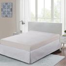 Saia Box Casal Matelassê Branco Realce Premium Sultan