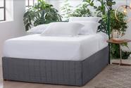 Saia Box Casal Square 300 Fios Cetim Kacyumara Saia Box Casal Square 300 Fios Cetim Kacyumara