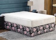 Saia Box Fit King Capa para Cama Box com Elástico Malha 1 pç Estampada