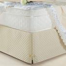 Saia Box King Olimpo Microfibra Matelassê Costurado - Bege Saia Box King Olimpo Microfibra Matelassê Costurado - Bege